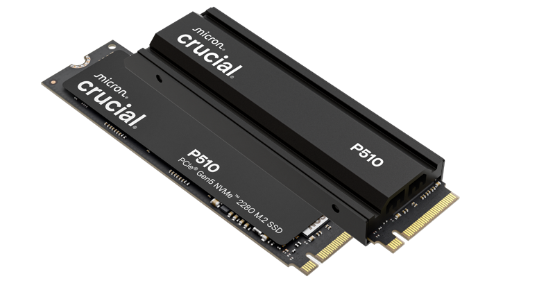 Crucial P510 Gen5 NVMe SSD