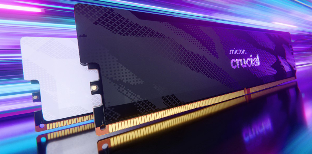 Zwei Marken. Ein Kanal. Crucial DDR5 Pro OC Gaming DRAM