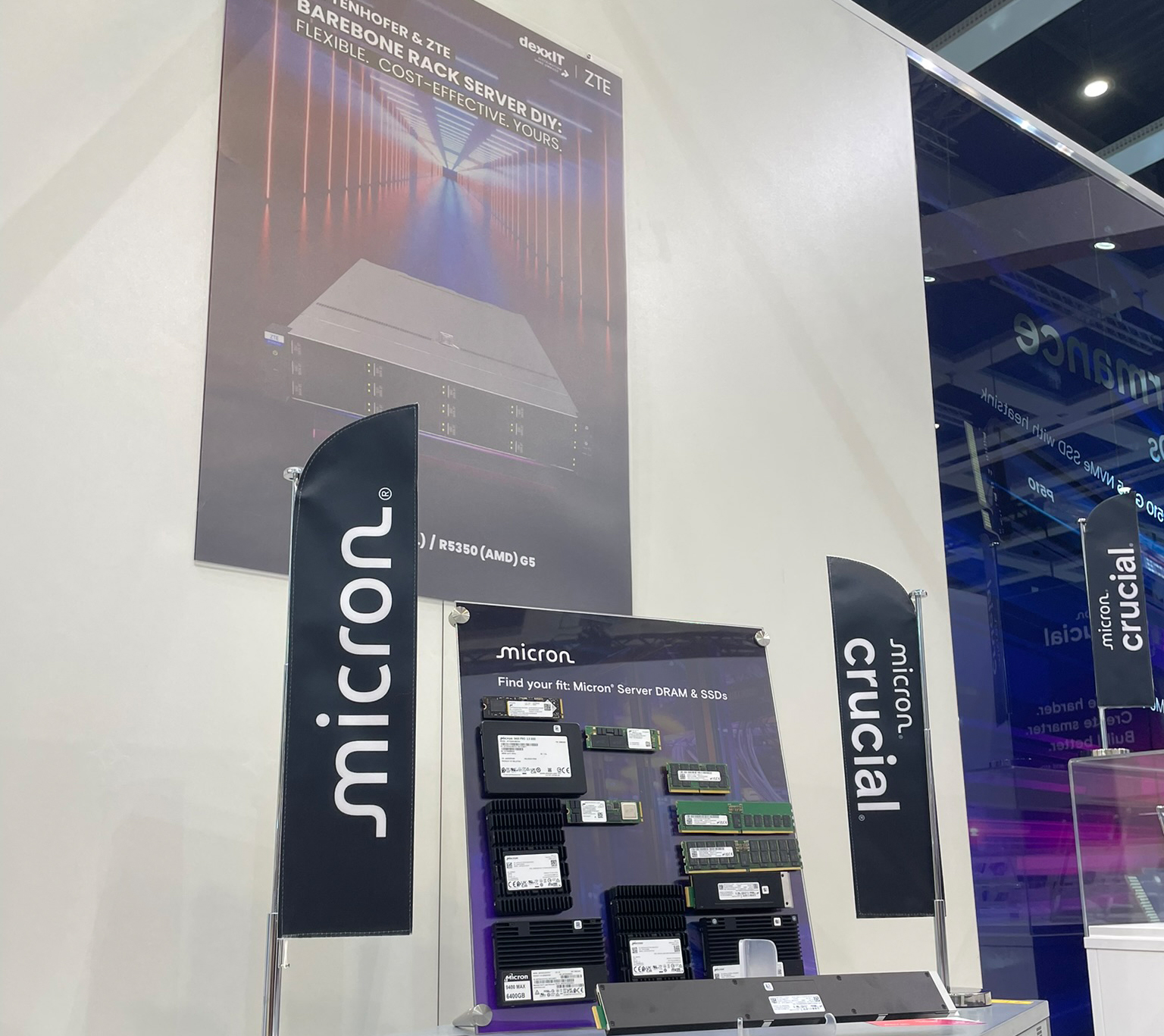 Enterprise-Portfolio auf der IFA dexxIT, ZTE und Micron