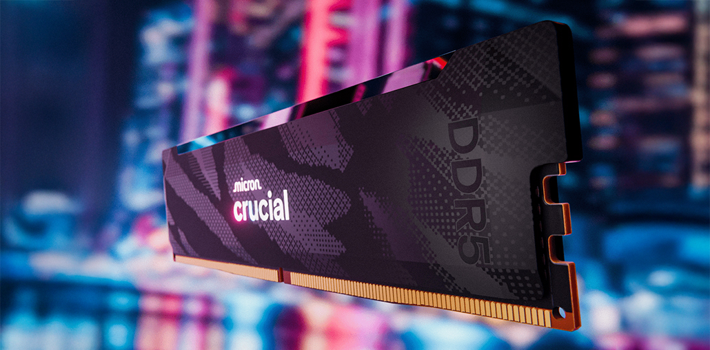 Zwei Marken. Ein Kanal. Crucial-DDR5-Pro-OC-Gaming-DRAM